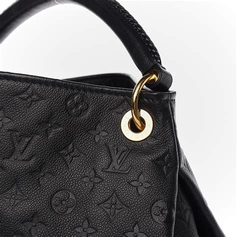 louis vuitton artsy tote black